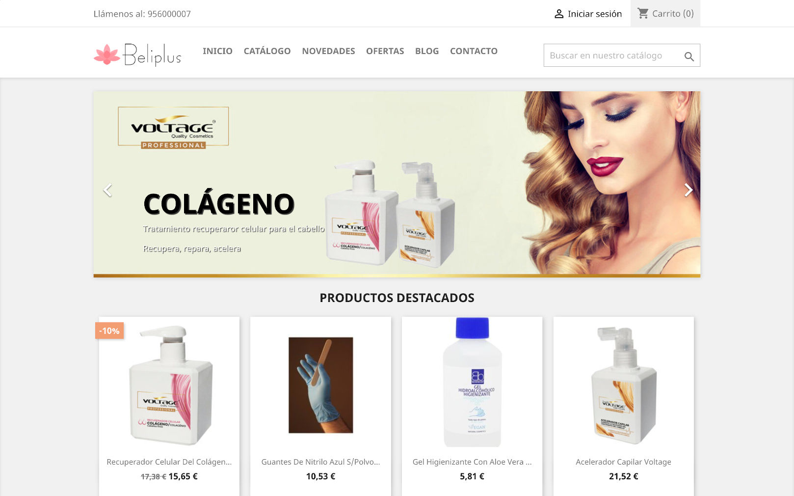 Tienda de productos de peluquería